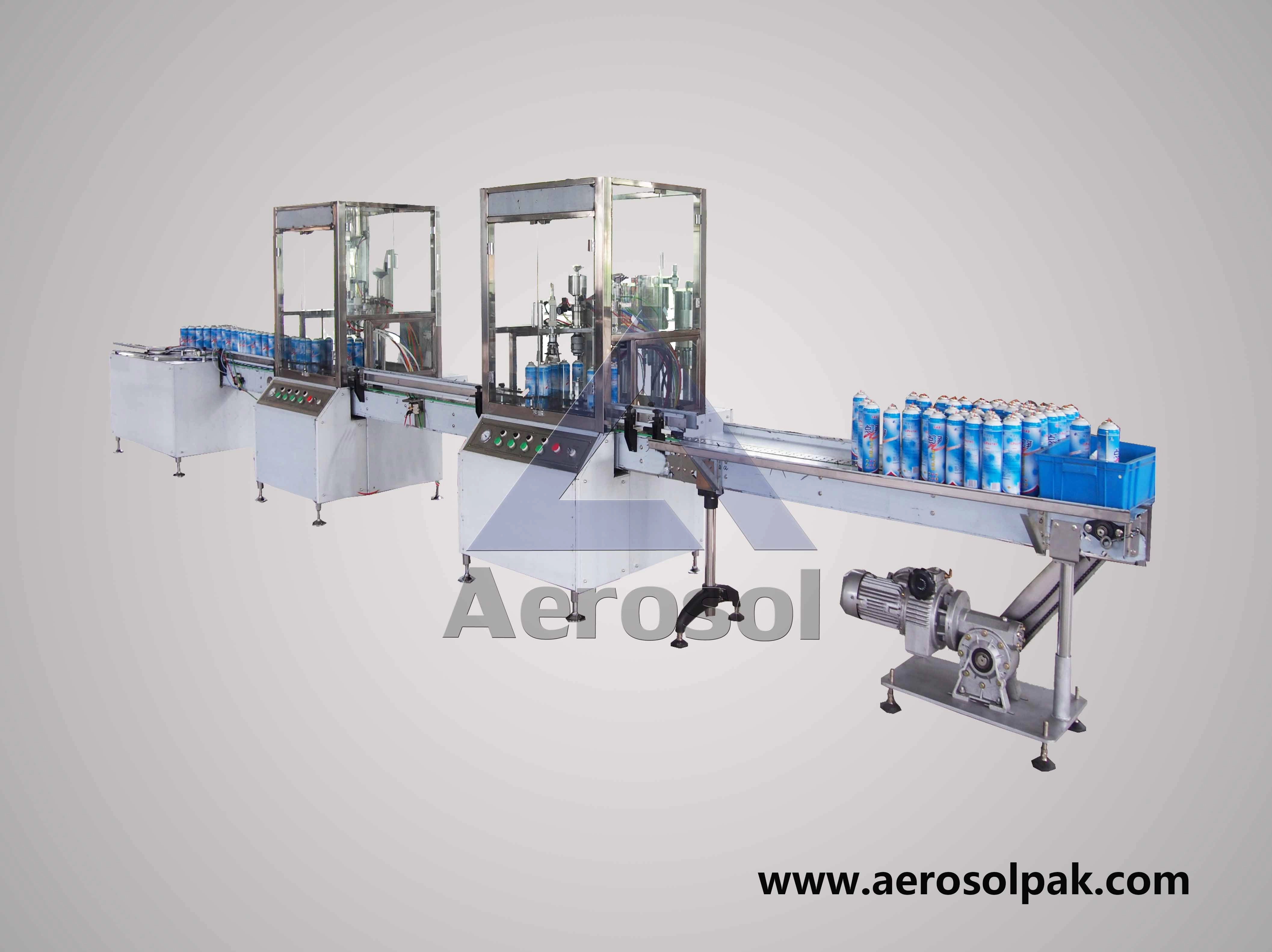 AB-2A Automatique AutoSol Remplissage de remplissage d'aérosol