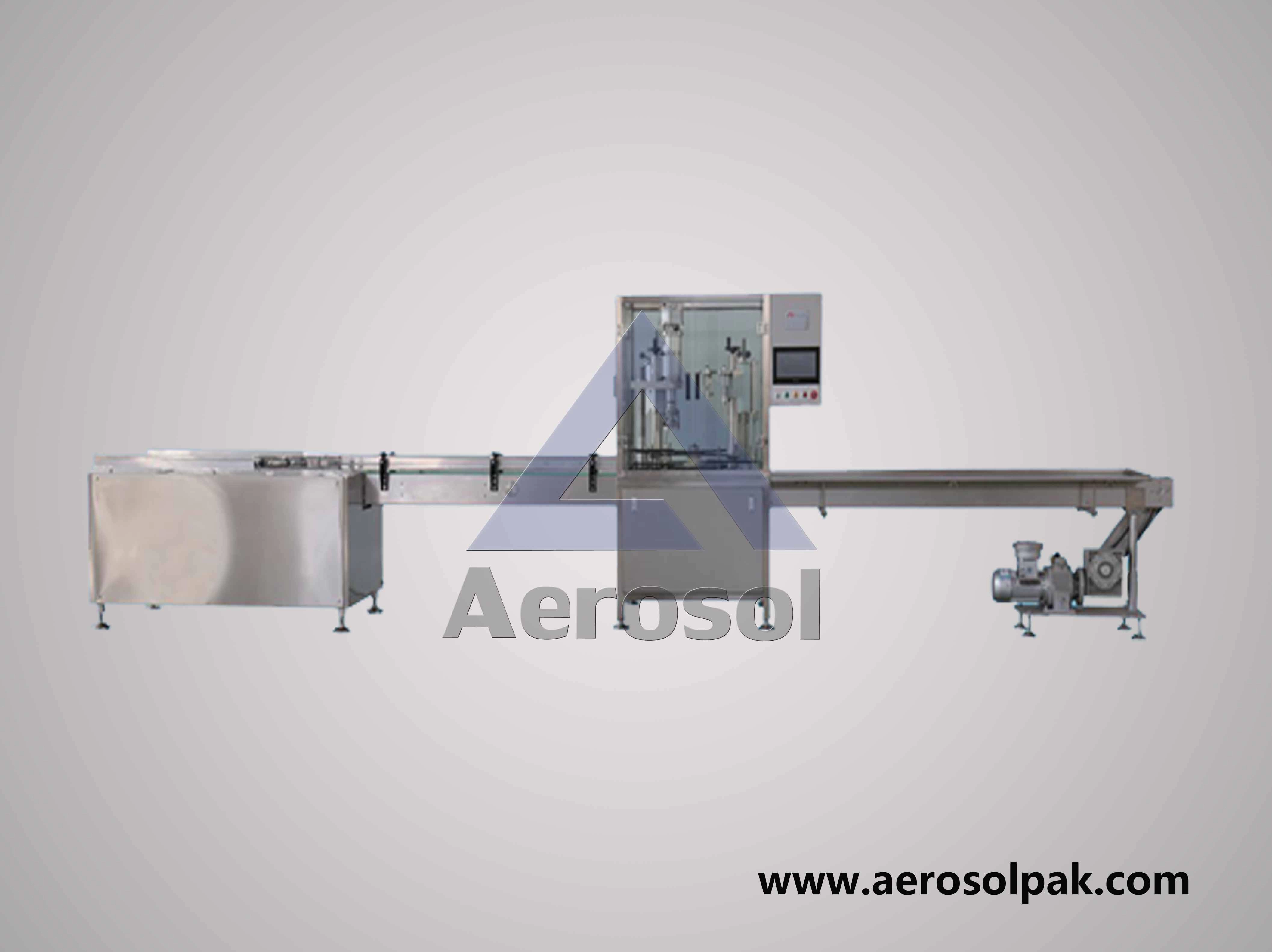 AB-2B Machine de remplissage Aerosol Automatique Automo On Valve