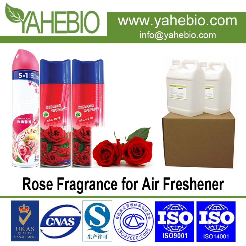 Parfum de rose pour l'assainisseur d'air