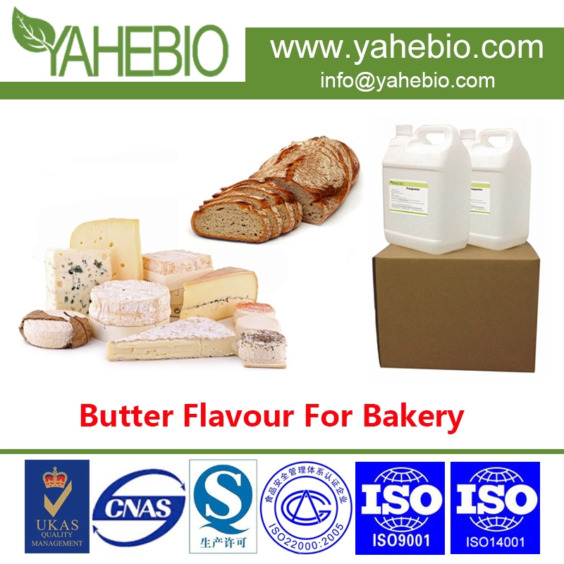 Bonne qualité, saveur de beurre de concentré élevé pour le produit de la boulangerie, prix usine