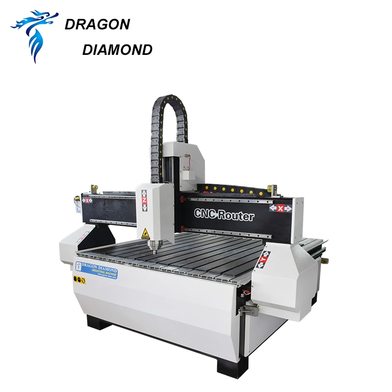 Machine de gravure sur bois de porte CNC avec table de découpe sous vide