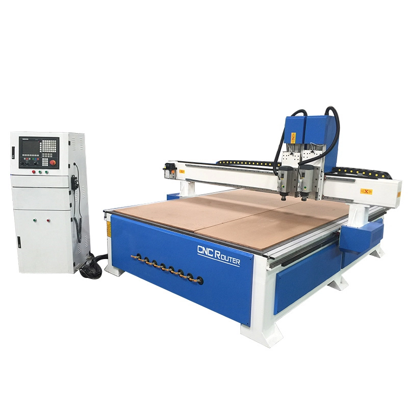 Routeur CNC Double Heads 3 Axis Woodworking Cutter Machine