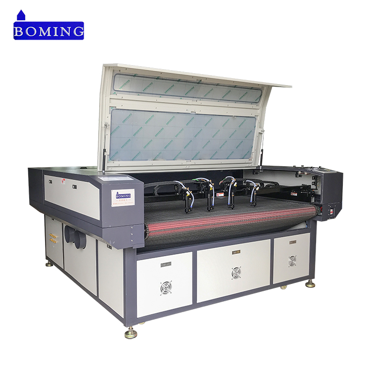 4 head auto feeding laser cutter