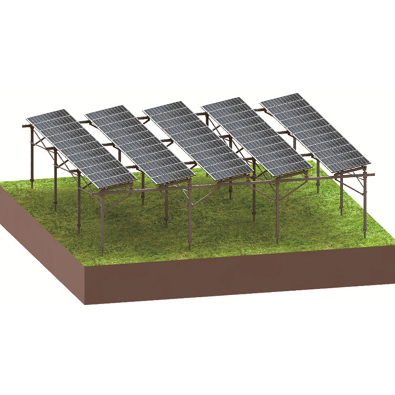Système de montage solaire photovoltaïque au sol pour l'agriculture