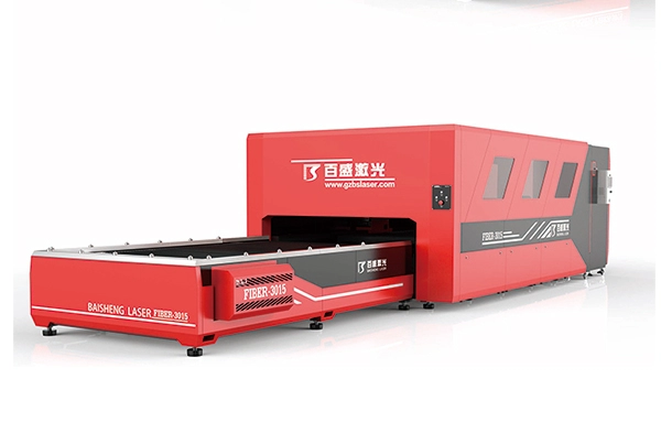 Machine de découpe laser à fibre Raycus Chine 2200w avec changeur de palette et couvercle