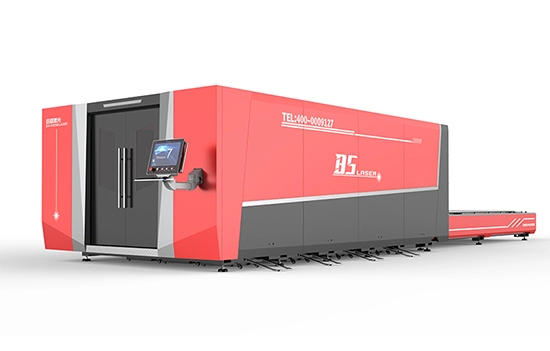 Machine laser de découpe de fibre haute puissance 12kw avec couvercle de sécurité pour changeur de palettes