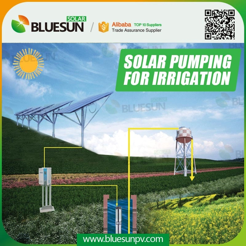 Système de pompage solaire 5HP pour l'irrigation