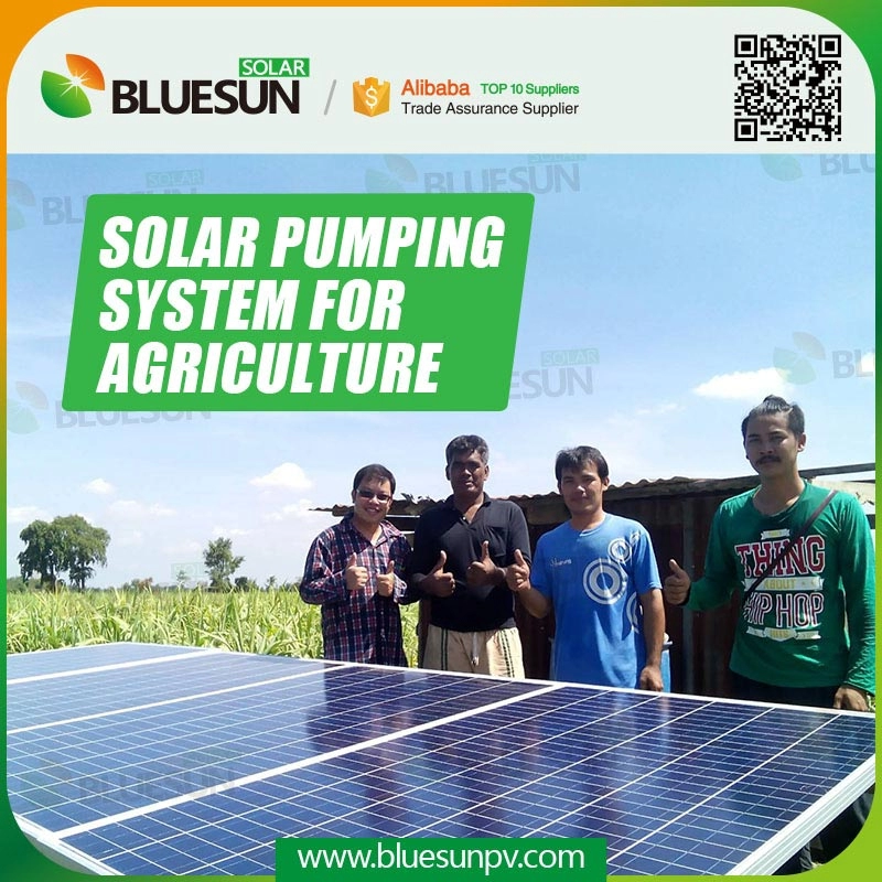 Système de pompe à eau de l'agriculture solaire 15HP