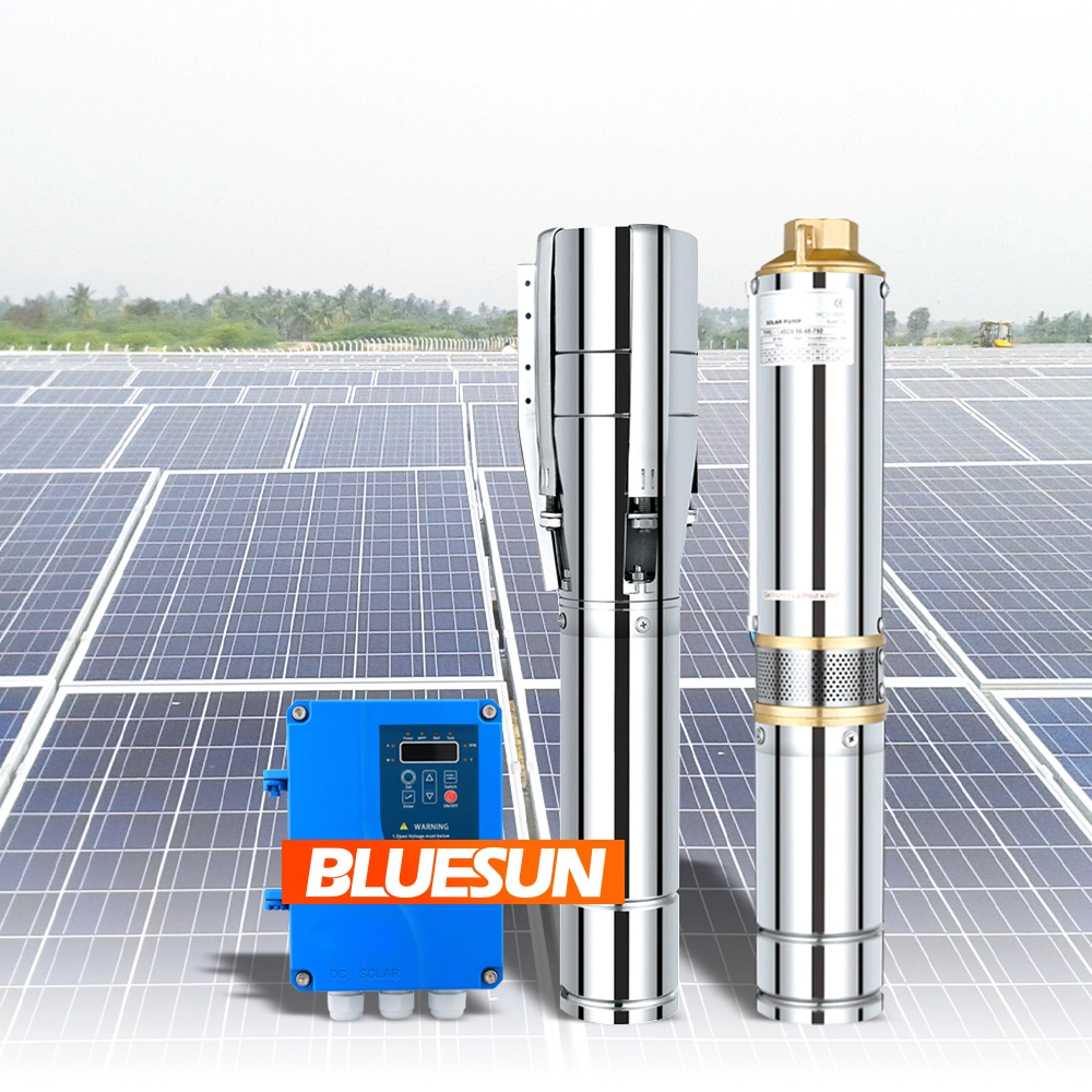 Meilleur prix Système de pompe solaire de puits solaire 2HP 3HP 2HP 3HP Système de pompe à eau solaire pour l'agriculture