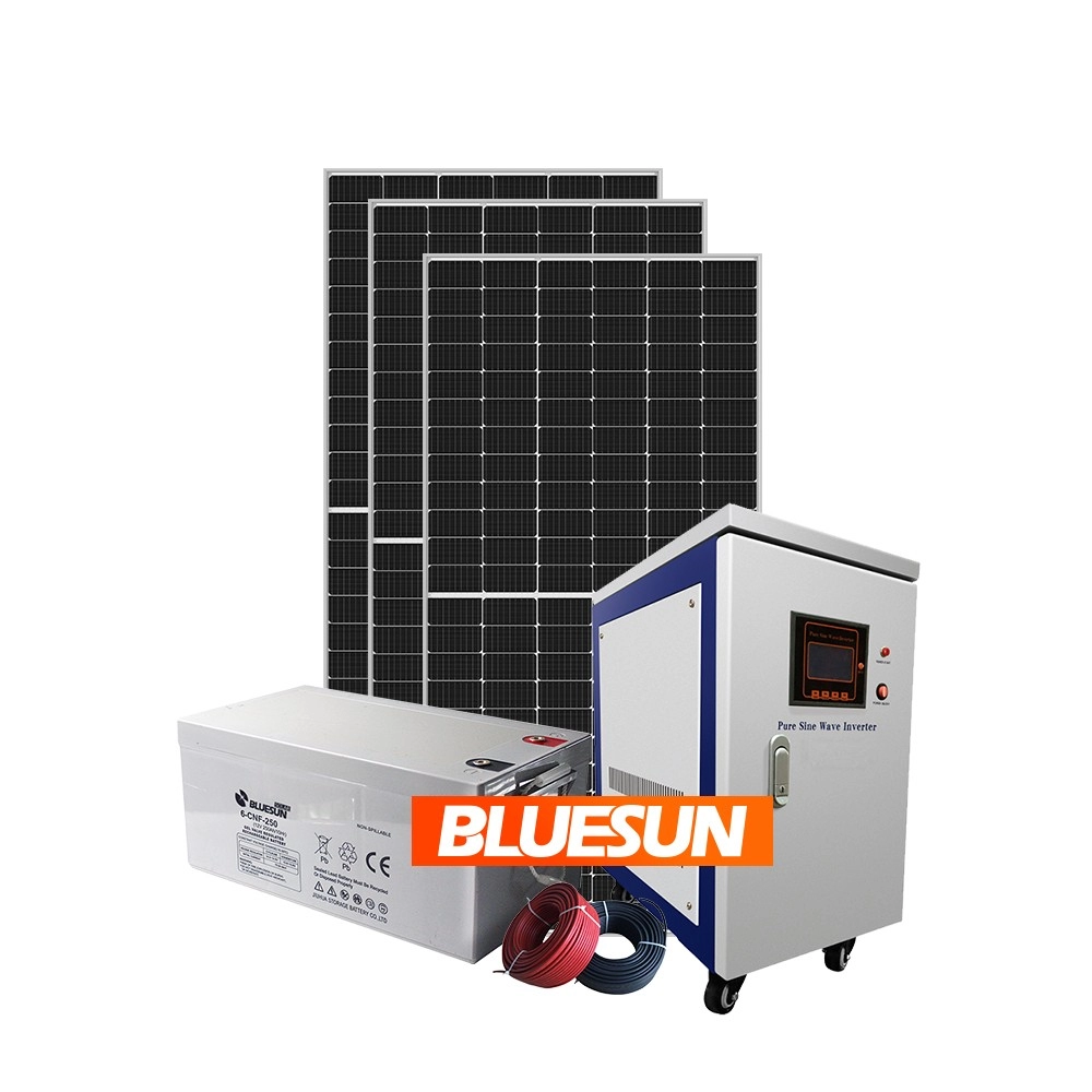 Bluesun 20kw Off Grid Solar Power System pour Solutions industrielles