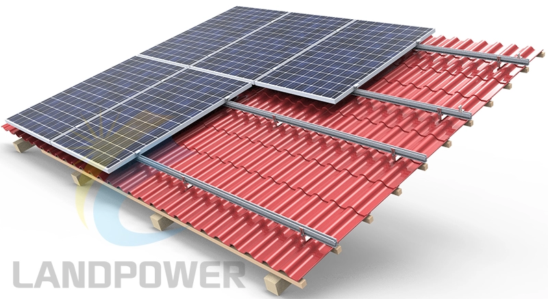 Systèmes de montage solaire de toit de tuiles