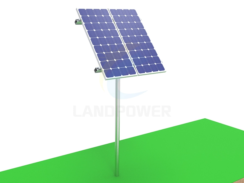 Supports de panneaux solaires haut de poteau