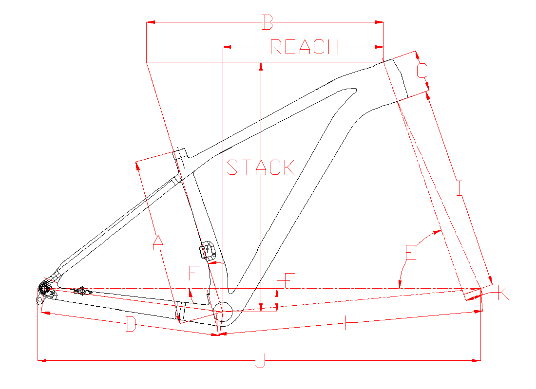 Cadre De Vélo VTT