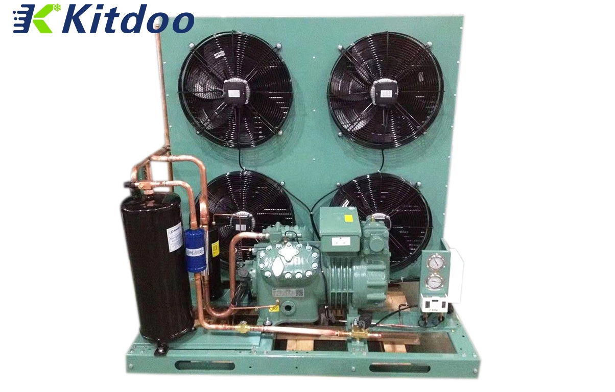 Unités de condensation refroidies par air semi-hermétiques à compresseur Bitzer