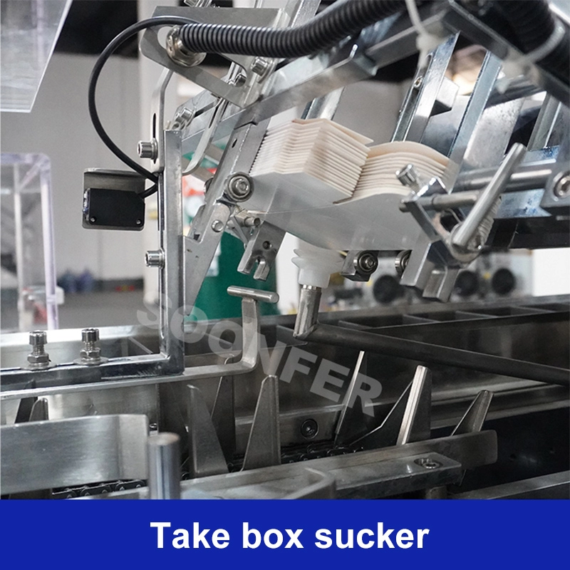 Machine à emballer automatique d'emballage de boîte de papier de carton de thé de biscuits sucrés de cigarette de nourriture de petite taille