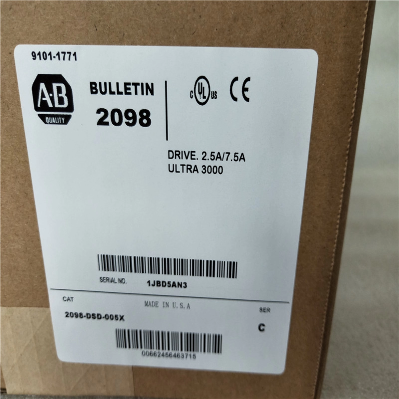 Servomoteur Allen Bradley 2098-DSD-005X Ultra 3000 0,5 kW