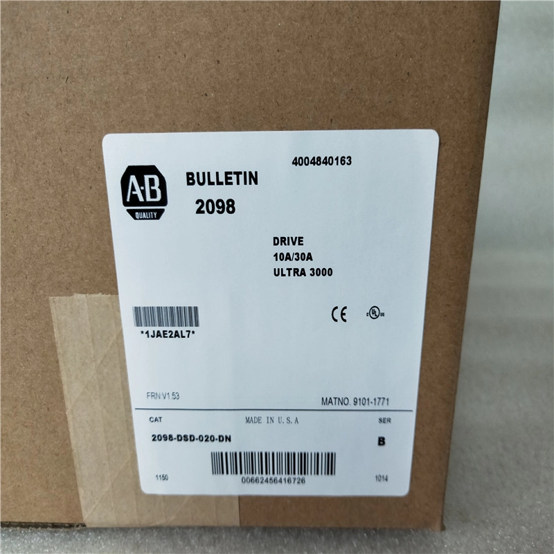 Servomoteur Allen Bradley 2098-DSD-020-DN Ultra 3000