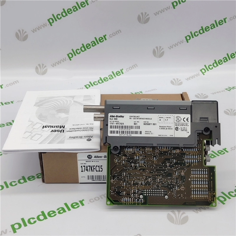 Allen Bradley 1747-KFC15 Module d'interface série ControlNet SLC 500