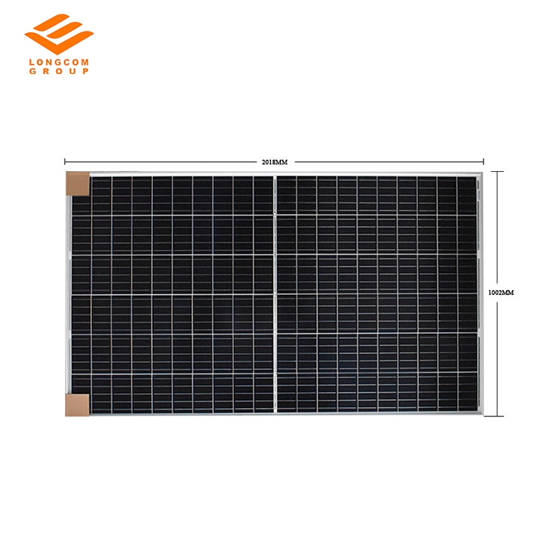 Panneau solaire mono 540w avec 144 cellules de type demi-coupé