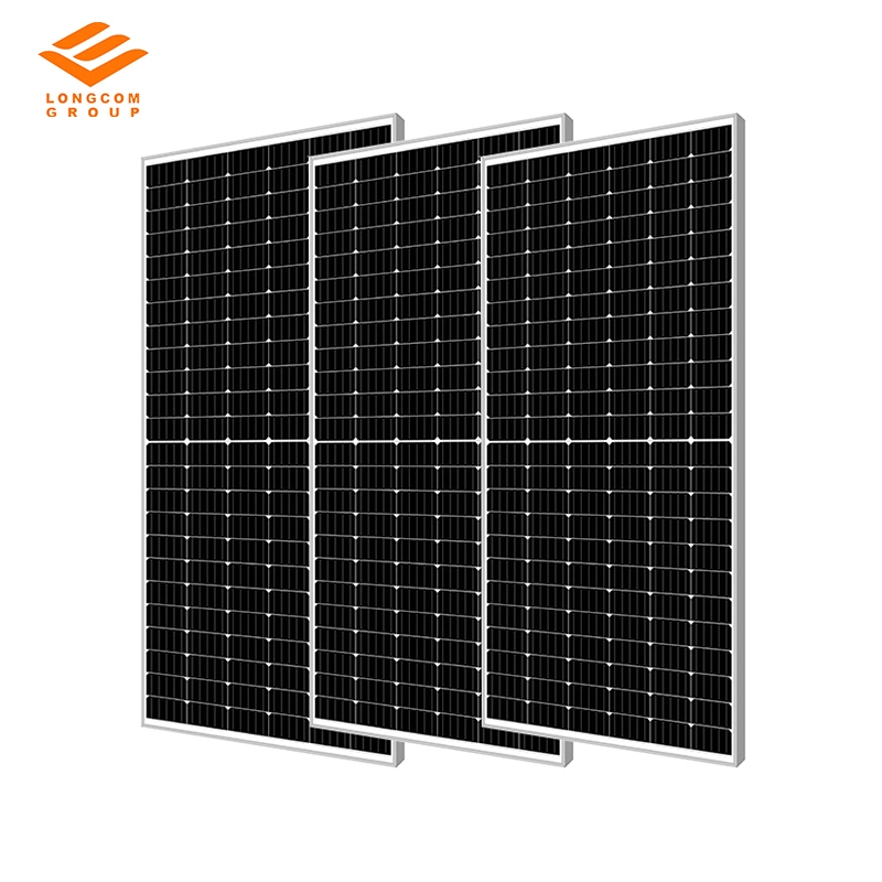 Cellules G1 monocristallines à moitié coupées 435W panneau solaire PV à haute efficacité monocristallin pour système d'alimentation solaire domestique