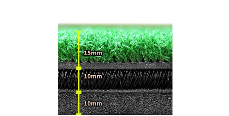 Tapis de frappe en nylon pour terrain de golf extérieur et intérieur