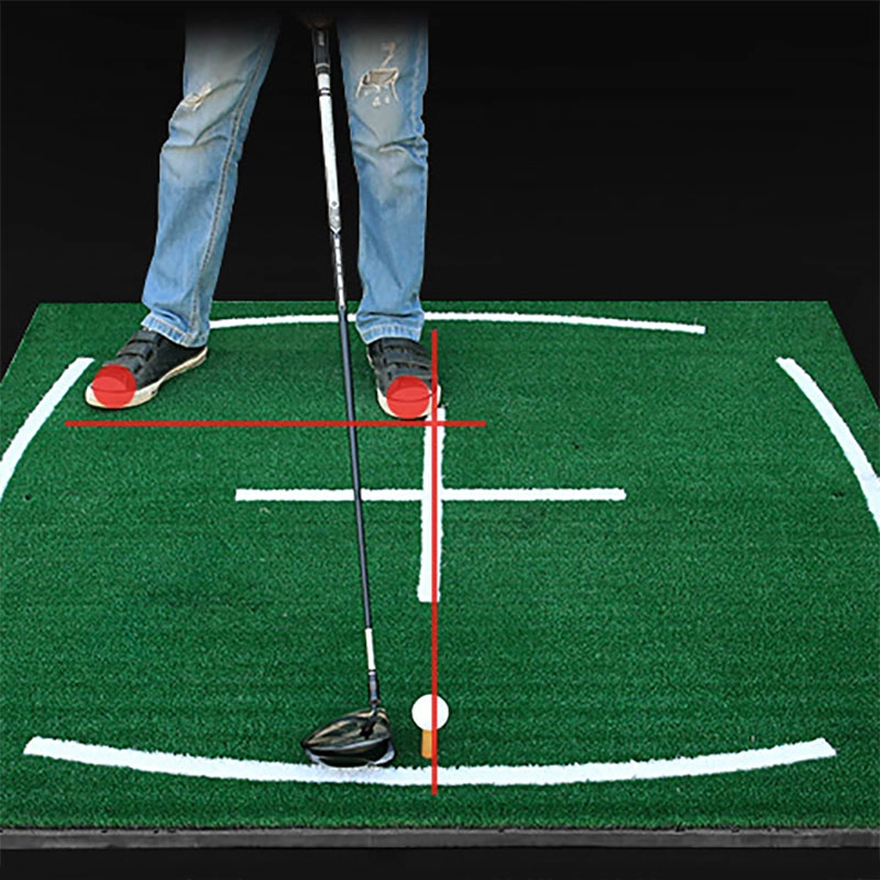 Tapis d'entraînement de golf monocouche antidérapant