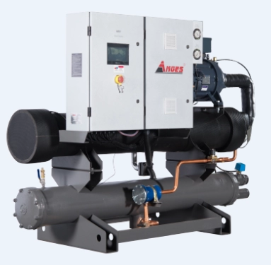 Unité de refroidisseur d'eau industriel à vis basse température AGS-070WSL