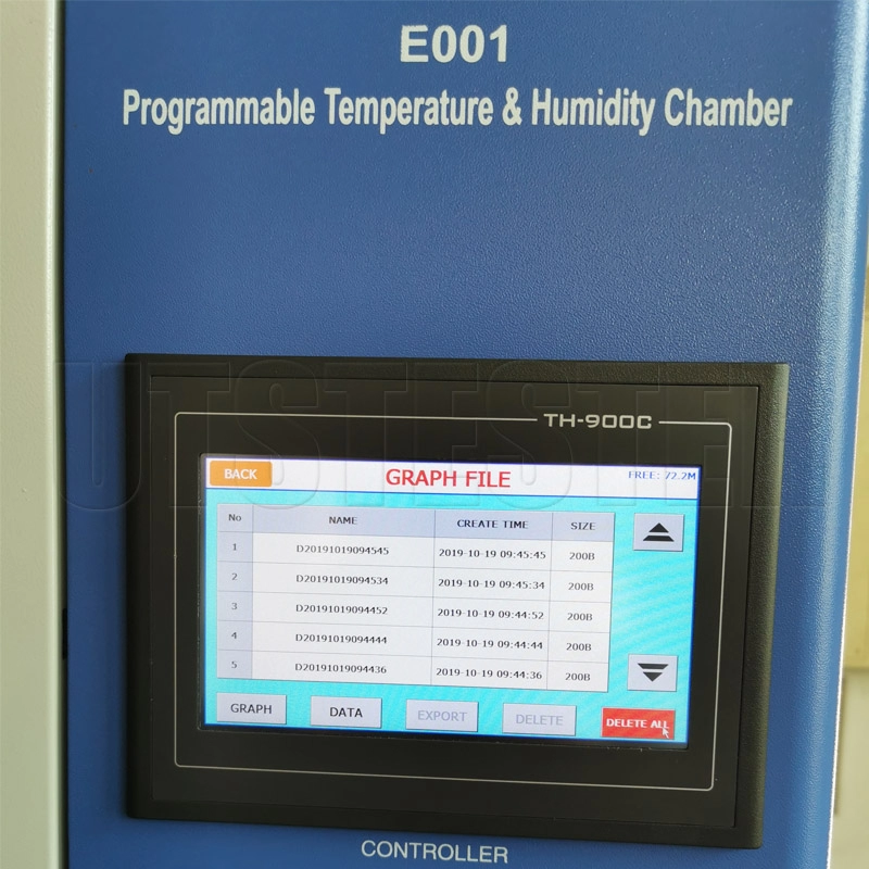 Chambre à température et humidité programmables E001-408L