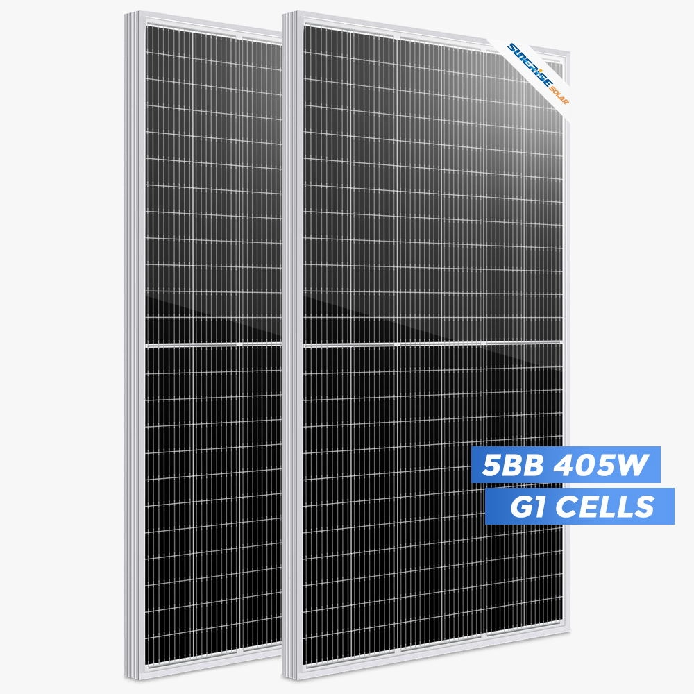 Prix du panneau solaire PERC mono 405 watts à haut rendement