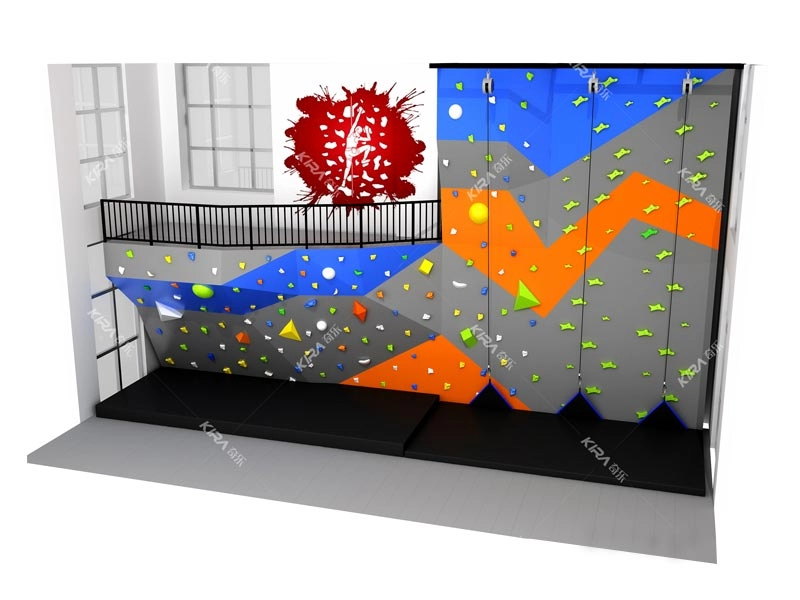 Conception de salle d'escalade incroyable pour les constructeurs de murs d'escalade