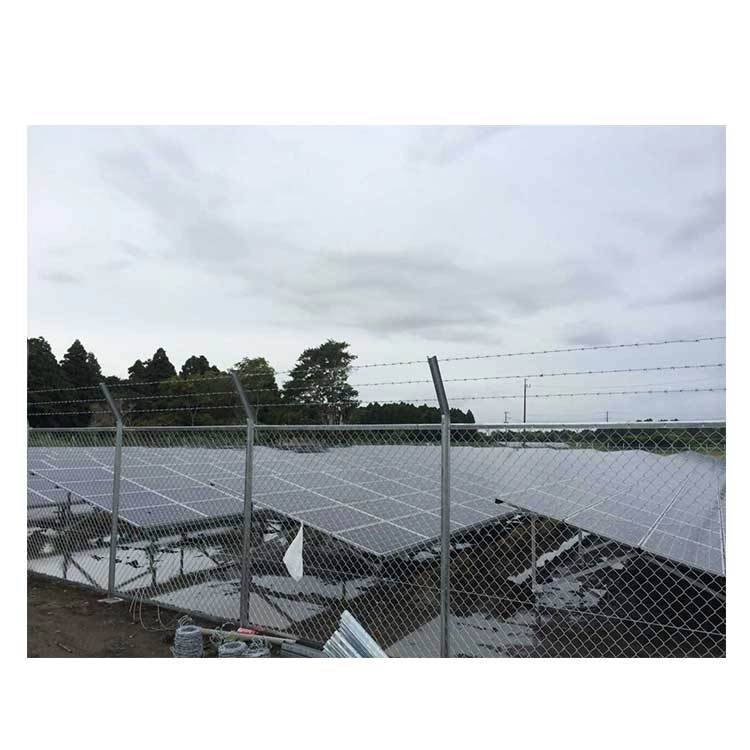 Support de montage au sol photovoltaïque en aluminium solaire bifacial solaire bipolaire