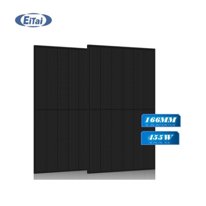 EITAI 166mm demi-coupe 445W 450W 455W panneau solaire de module PV