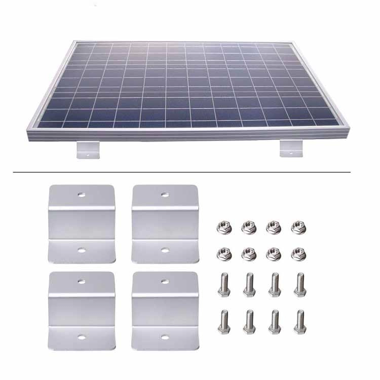 Support de montage de panneau solaire Z de haute qualité pour camping-car, bateau, toit