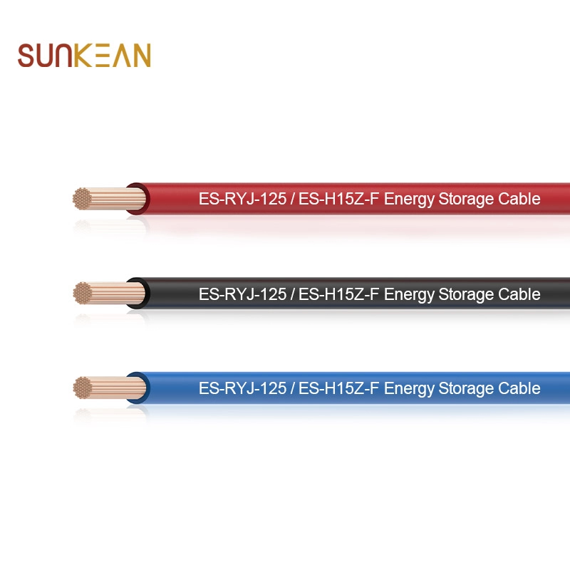 Câble de stockage d'énergie 1500VDC ES-RYJ-125 4mm2 6mm2