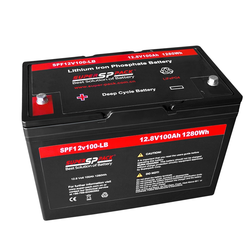 Batterie à cycle profond Lifepo4 12V 100Ah pour UPS