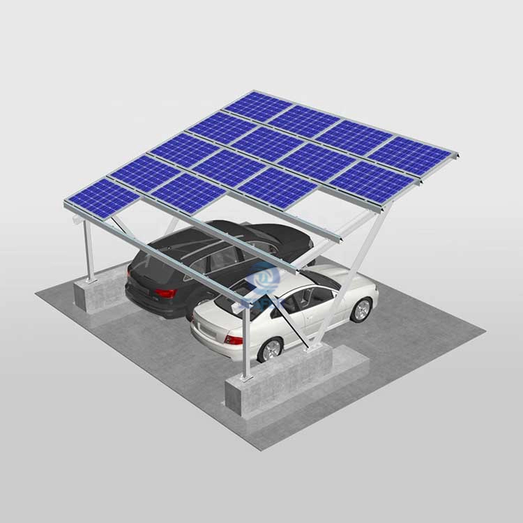 Solution de montage pour abri de voiture PV de type N Systèmes solaires