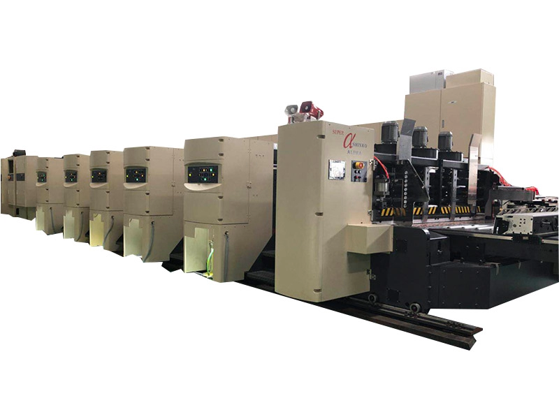 Machine d'empilage à grande vitesse pour imprimante flexographique Slotter