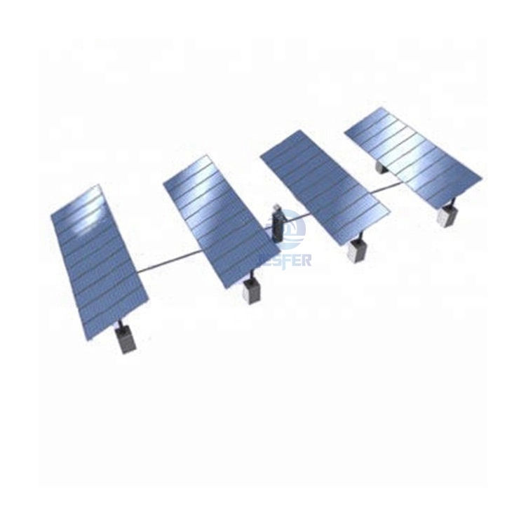 Traqueur d'énergie solaire à axe unique horizontal 10KW