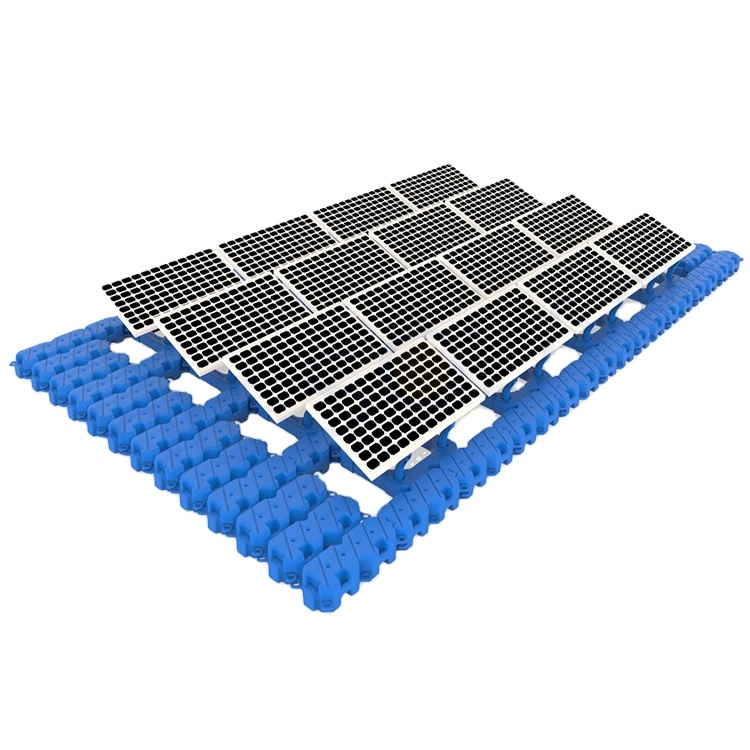 Structure de montage flottante de panneau solaire Système flottant solaire