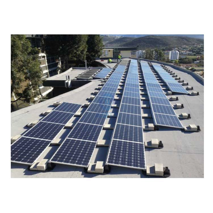 Système de montage à ballast solaire PV pour toit plat