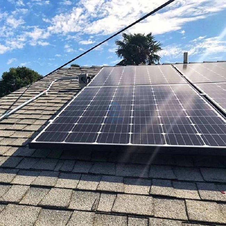 Système de support de panneau solaire de toit de bardeaux d'asphalte imperméable