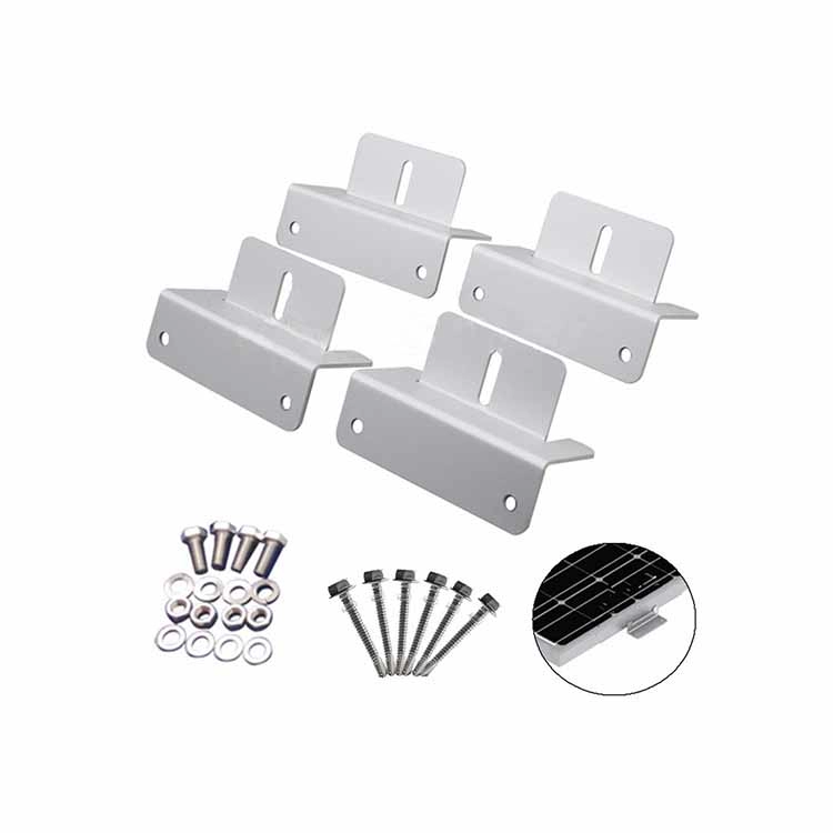 Support de montage de panneau solaire Z de haute qualité pour camping-car, bateau, toit