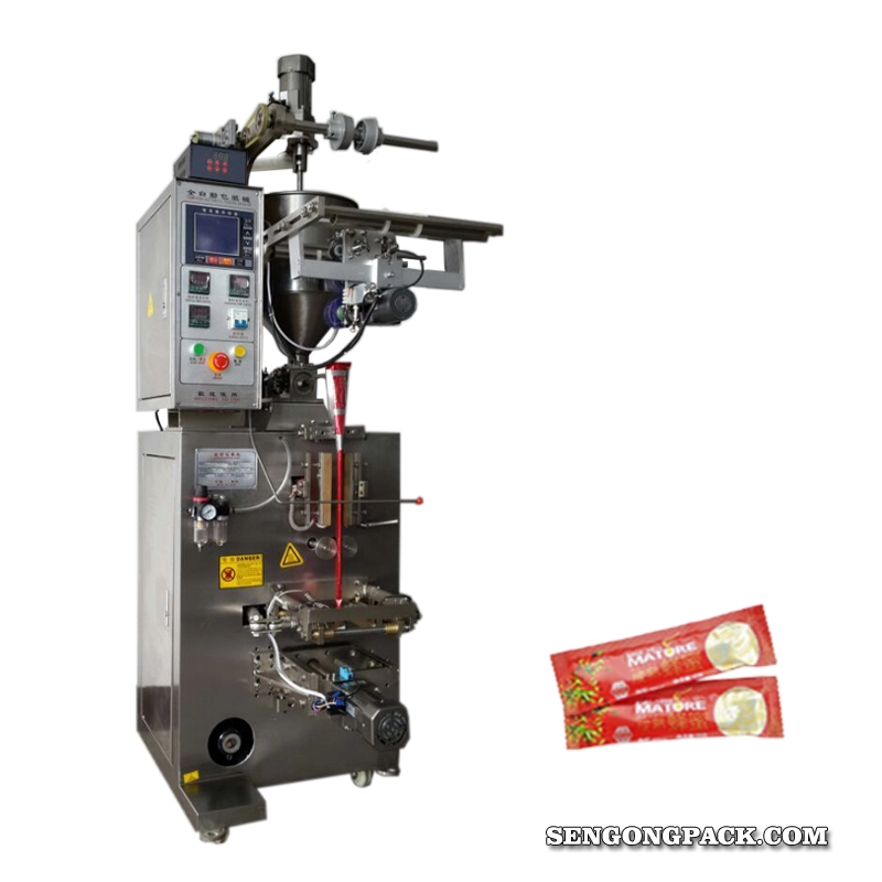 Machine de conditionnement automatique de pâte liquide à joint latéral T60Y