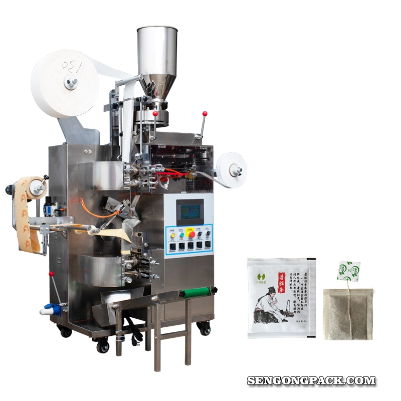 Machine d'emballage automatique multifonctionnelle pour sachets de thé C18