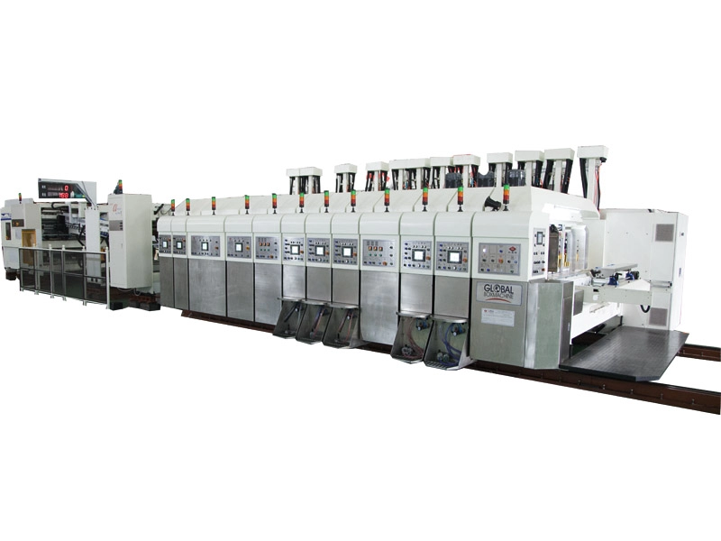 Machine automatique d'imprimante de carton ondulé