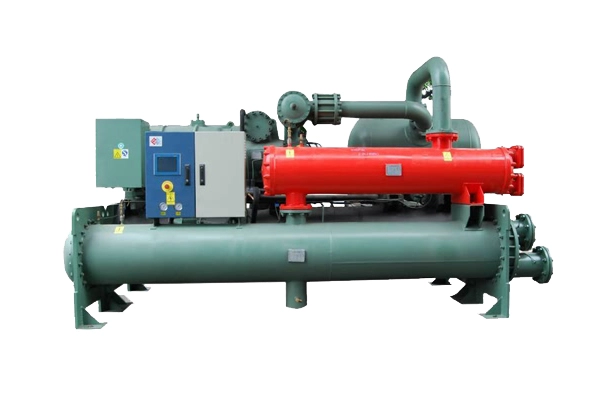 Unité de pompe à chaleur à source d'eau à vis de récupération de chaleur