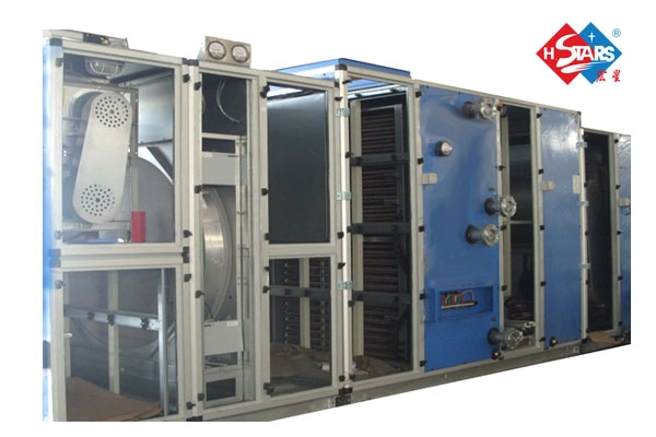 Centrales de traitement d'air avec récupérateur de chaleur rotatif