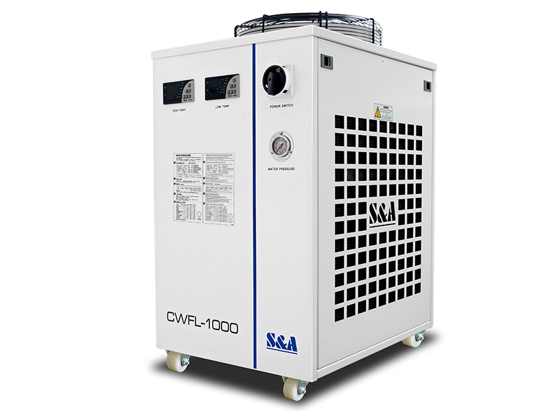 Systèmes de refroidissement laser CWFL-1000 avec double régulateur de température numérique