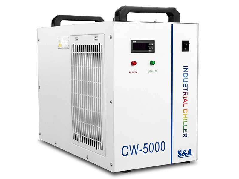 Refroidisseurs d'eau CW-5000 capacité de refroidissement 800W