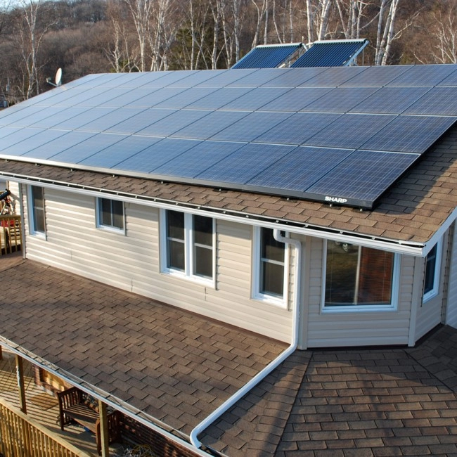 Système d'alimentation solaire à énergie renouvelable domestique de 10 000 watts